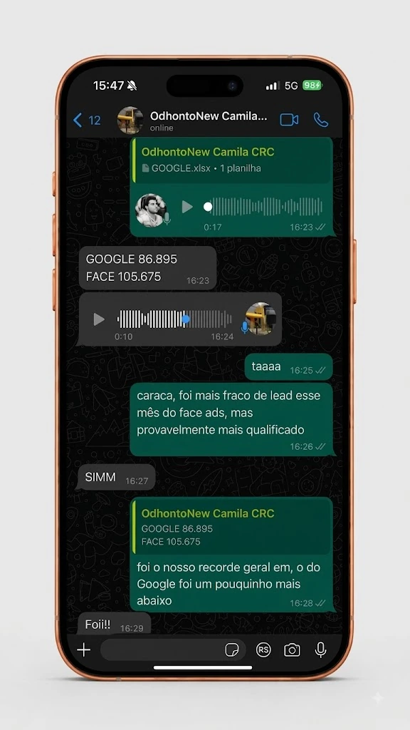 Prova de resultado em captação de pacientes — 7 de 16