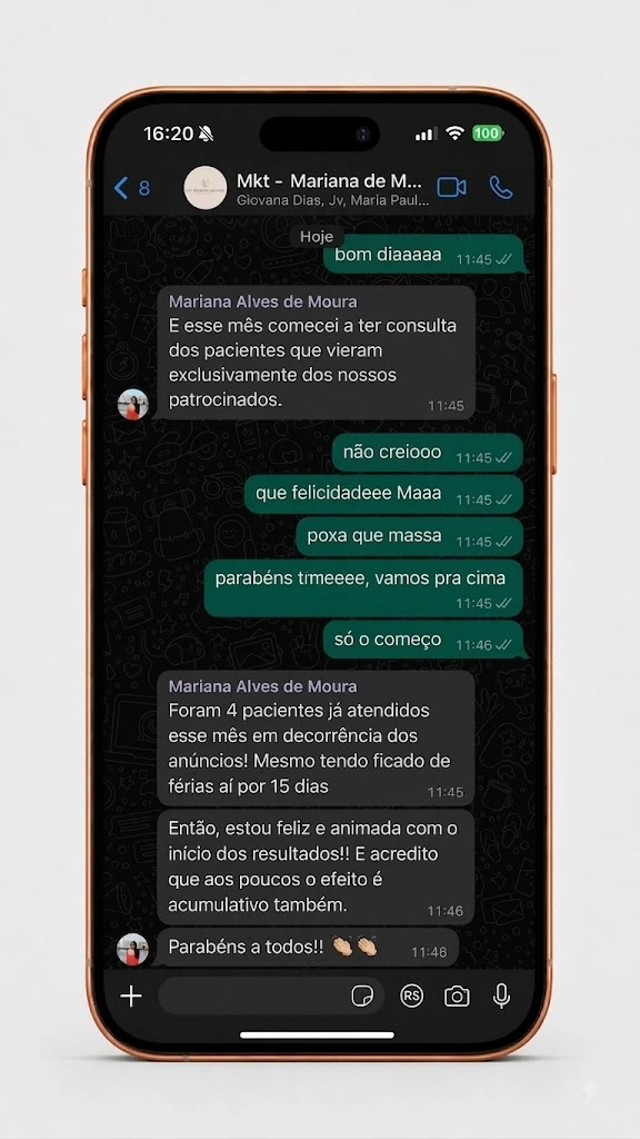Prova de resultado em captação de pacientes — 5 de 16